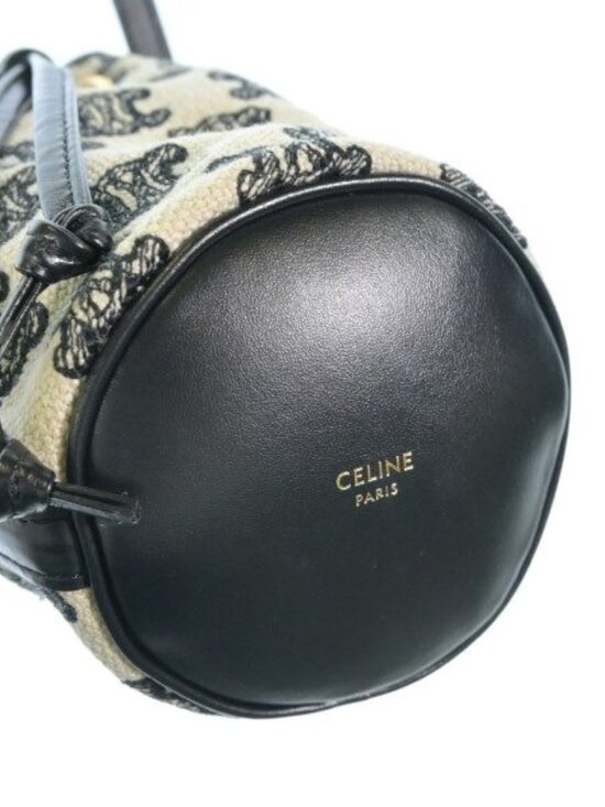 Celine Shoulder Bag Black Off-white - Picture 10 of 10